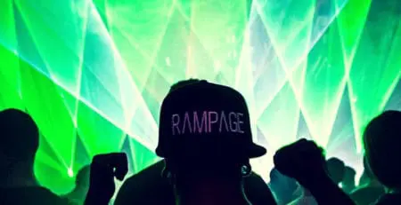 Rampage Open Air Light Show